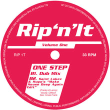 Load image into Gallery viewer, Rip ‘n’ It - One Step - Rip ‘n’ It - RIP1T - 12&quot; Vinyl - Soulful, Deep House
