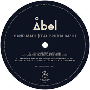 Abel feat Brutha Basil  - Hand Made - ATJAZZ RECORD COMPANY - ARC250ADS3V - 12" Vinyl - Deep House