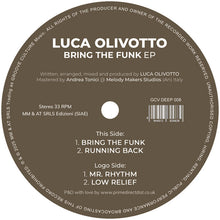 Load image into Gallery viewer, Luca Olivotto - Bring The Funk EP - Groove Culture Deep - GCVDEEP008 - 12" Orange &amp; Brown Vinyl - House, Deep House