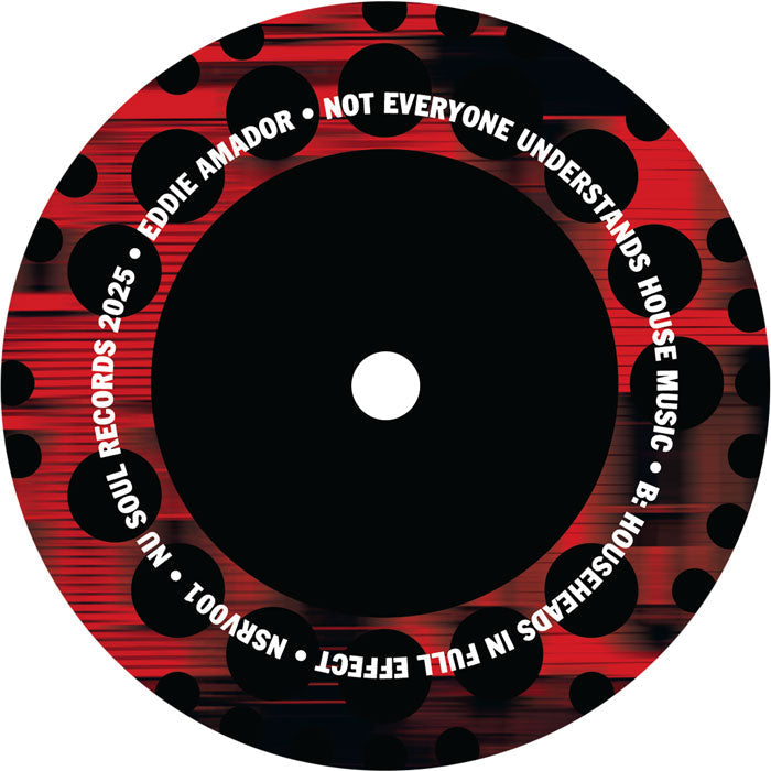 Eddie Amador - House Music Dos (Doin’ It House Style) - Nu Soul Records - NSRV001 - House, Deep House - 12" Vinyl