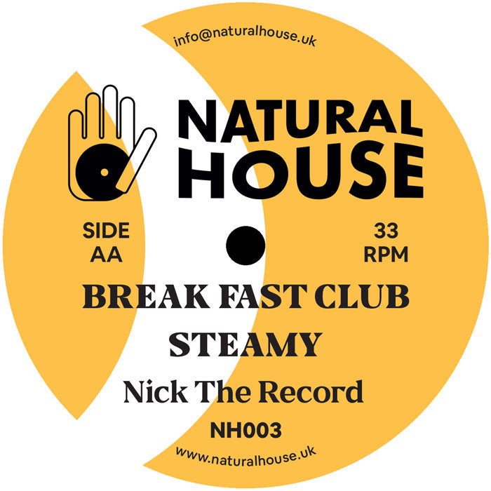 Nick The Record - Move On Down To The Other Side - Natural House - NH003 - House, Disco, Edits - 12" Vinyl