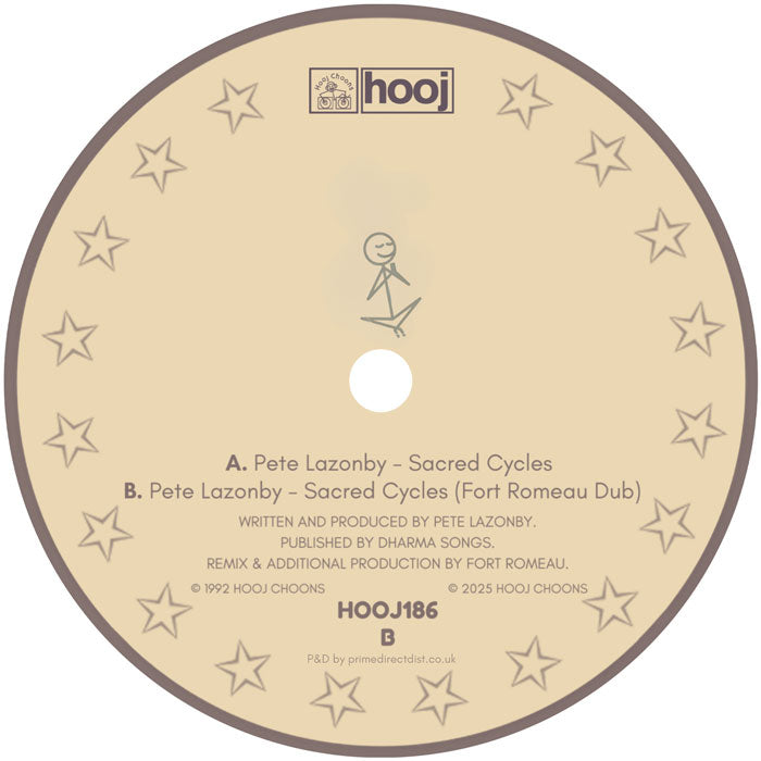 Pete Lazonby - Sacred Cycles - Hooj - HOOJ186 - 12" Vinyl - Deep Tech, Classic