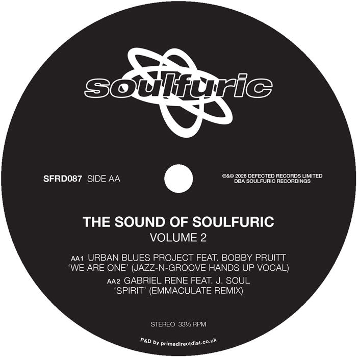 Donna Allen - The Sound Of Soulfuric, Vol. 2 - Soulfuric Recordings - SFRD087 - 12" Vinyl - House, Deep House