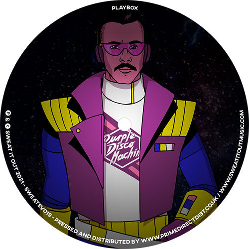Purple Disco Machine - Playbox - SWEAT IT OUT  - SWEATSV019  -12" vinyl