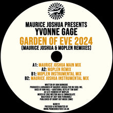 Load image into Gallery viewer, Maurice Joshua Presents Yvonne Gage - M-JAY RECORDS - Garden of Eve 2024 - MJ001V - 12&quot; Vinyl - Disco/House