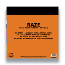 Load image into Gallery viewer, Raze - Break 4 Love (Remixes + Original) - Armada Music / Champion - ARMAPRMV002 - 12&quot; Vinyl - House, Classic, Rave