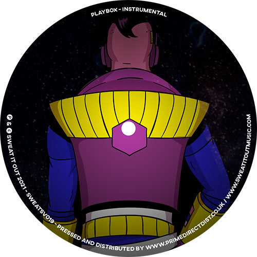 Purple Disco Machine - Playbox - SWEAT IT OUT  - SWEATSV019  -12" vinyl