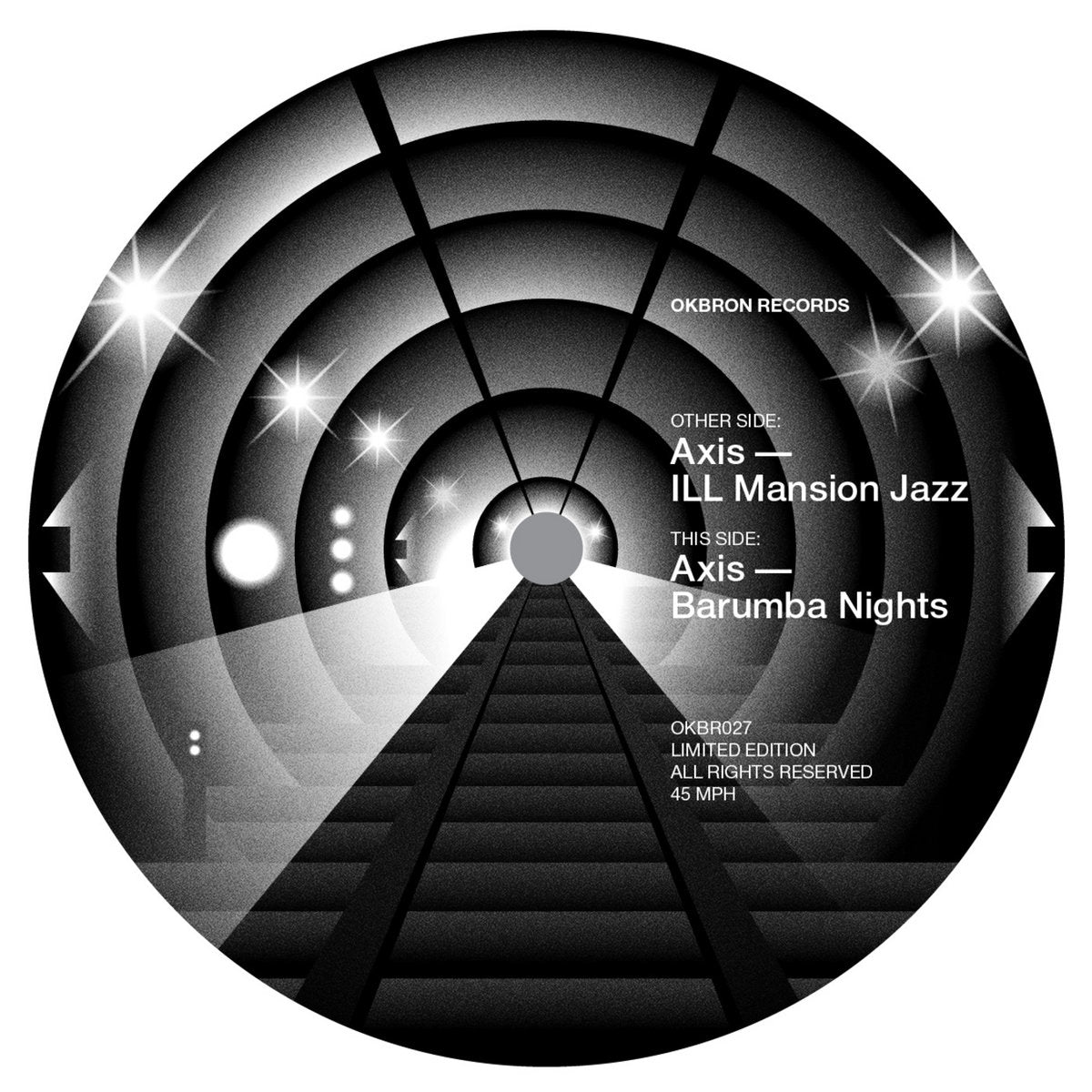 OKBRON - Axis - Ill Mansion Jazz / Barumba Nights - OKBR027- 12" Vinyl