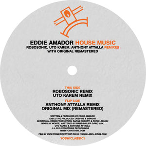 YOSHITOSHI RECORDINGS - Eddie Amador - House Music Remixes - YOSHICLASSIC1  - 12" vinyl