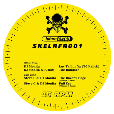 DJ Monita - SKELRFR001 w/ Phineus II Remixes - Future Retro London / Skeleton Recordings -  SKELRFR001