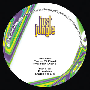 Preview EP - Just Jungle - Spandangle Selection - Preview /  Dubbed Up - SSV031 - 12" Vinyl