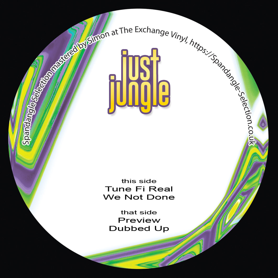 Preview EP - Just Jungle - Spandangle Selection - Preview /  Dubbed Up - SSV031 - 12