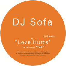 Load image into Gallery viewer, DJ Sofa - Straight Up Break Beat - Love Hurts EP - SUBB9611 - 12&quot; Vinyl