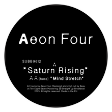 Load image into Gallery viewer, Aeon Four - Saturn Rising - Straight Up Breakbeat Records - SUBB9612 - Old Skool - 12&quot; Lemon Yellow Vinyl