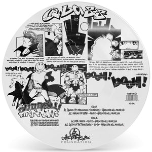 Q-BASS - Hardcore Will Never Die - Suburban Base Records  - SUBBASE100 A/B - Picture Disc  - Disc 1 only 12" Vinyl