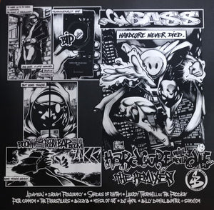 Q-BASS - Hardcore Will Never Die - Bizzy B / Hype / Leeroy Thornhill REMIXES - Suburban Base  - SUBBASE100 C/D - Disc 2 only - 12" Vinyl