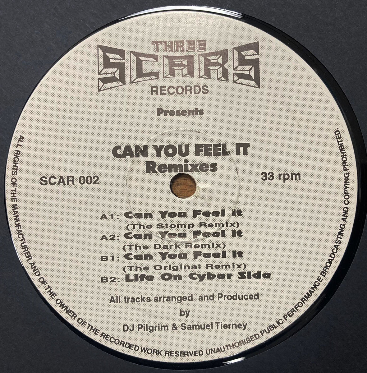 Defstar Records DJ Pilgrim & Sammy – Can You Feel It (Remixes) - Three Scars Records ...