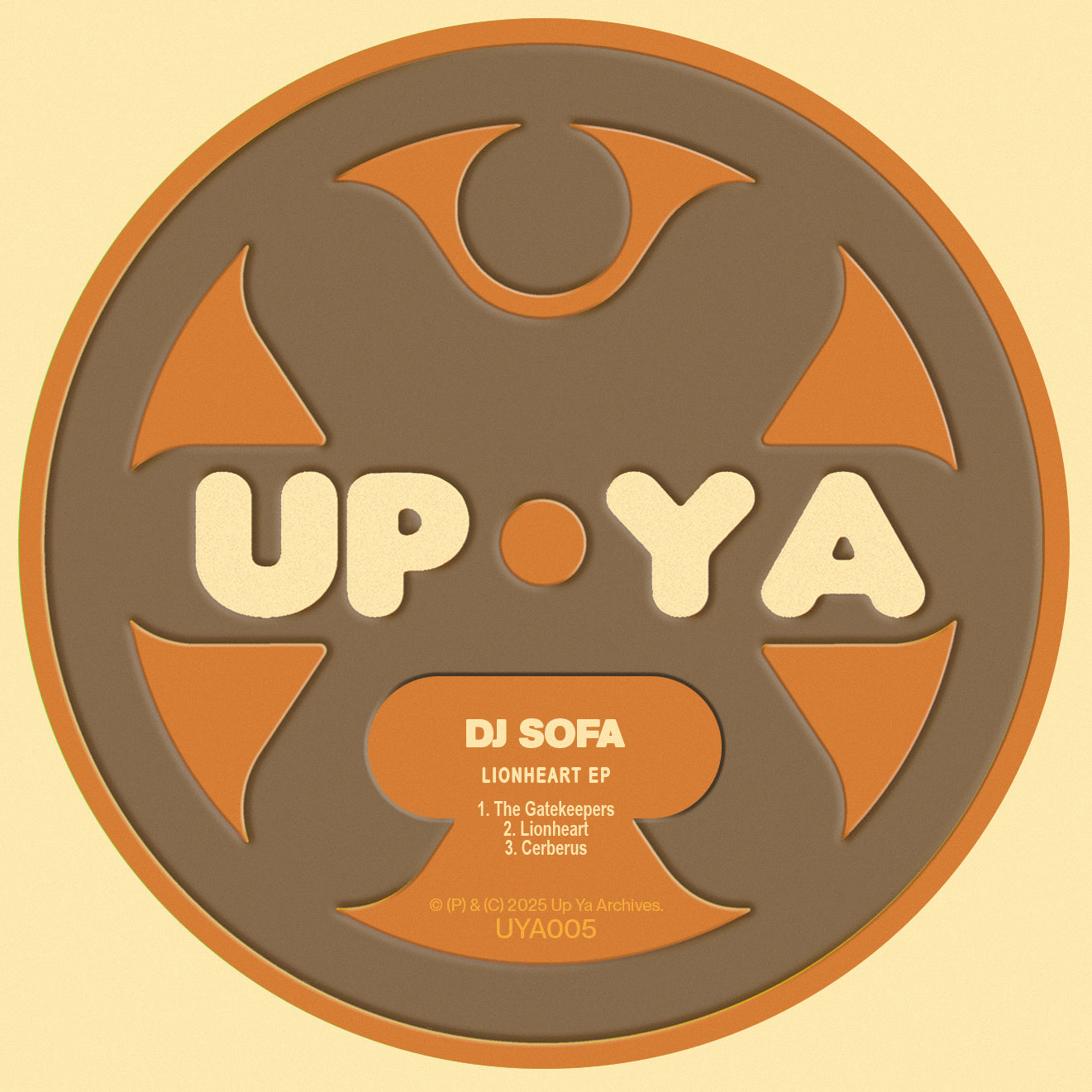 DJ Sofa - Lionheart EP - Up Ya Archives - UYA005 - 12" Vinyl