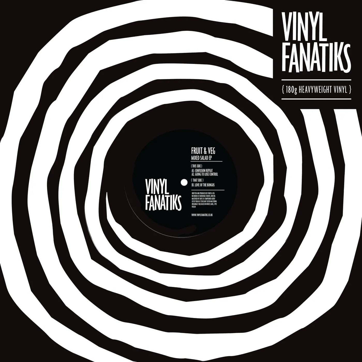 Fruit & Veg - Mixed Salad EP - Vinyl Fanatiks - VFS034 - 12" Smoked Green Vinyl - Vinyl - Very Good Plus (VG+)