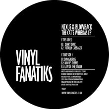 Load image into Gallery viewer, Nexus &amp; Blowback - The Cat&#39;s Whiskas EP - Vinyl Fanatiks - VFS069 - 12&quot; Yellow Vinyl - Hardcore / Breakbeat / Jungle