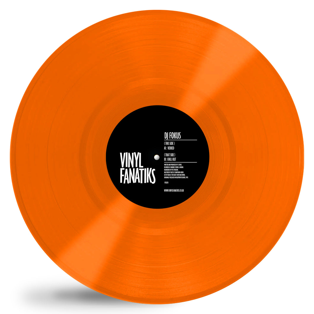 DJ Fokus - Vexxed / Chill Out - Vinyl Fanatiks - VFS070 - 12