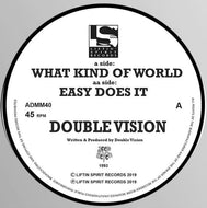Liftin Spirits - Double Vision - What Kind Of World / Easy Does It ADMM40