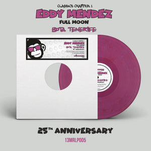 13 Monkeys Records - Eddy Mendez – Bota Tenerife (25th Anniversary) - Classics Chapter 1 - 4 track 12" purple vinyl - 13MRLP005