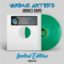 Load image into Gallery viewer, 13Monkeys Records - Monkey Jumps EP - Sekret Chadow/Adam Vyt/Case 82 -12&quot; Marble Green Coloured Vinyl - 4 track 12&quot; vinyl - 13MRLP003