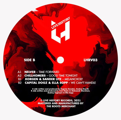 Live History Records - Nelver - Time Forward  - 12