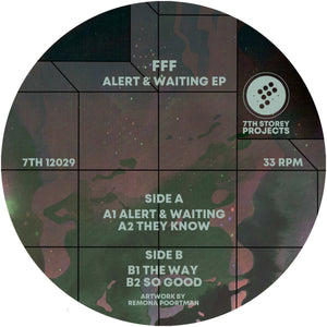 FFF - Alert & Waiting EP  - 7th Storey Projects - 7TH12029  - 12"