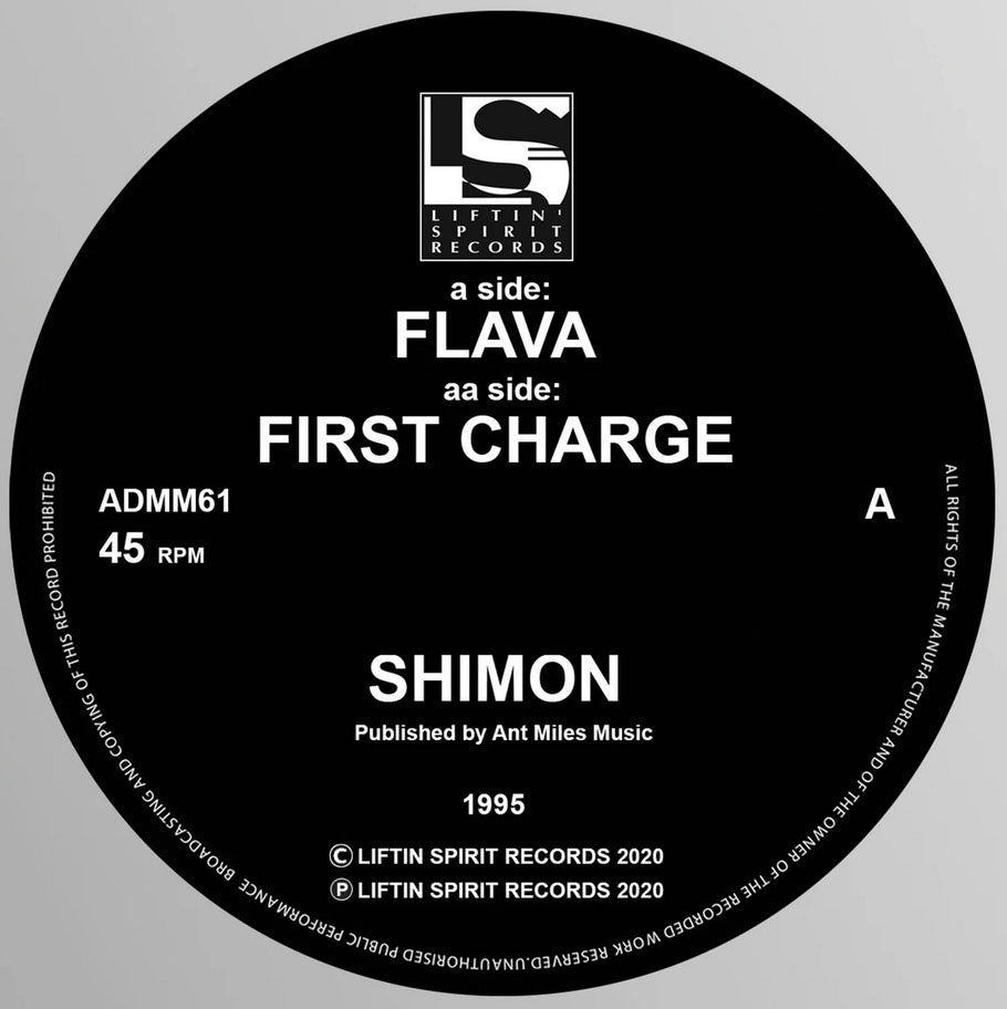 Shimon - Flava / First Charge - Liftin Spirit Records - ADMM 61 -12