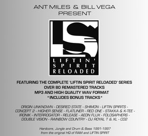 Liftin Spirit Reloaded USB - Liftin Spirit Records - Digital Tracks - 8GB USB Stick in case