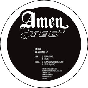 AmenTec - FLATliner - The Awakening EP  - inc EQ/Diplomat Remixes - AMTEC004 - 12" Vinyl