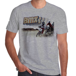 BMXXX Race Track Retro T-Shirt 100% Cotton 10 colours