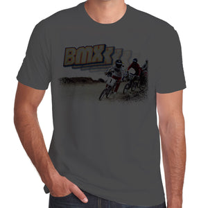 BMXXX Race Track Retro T-Shirt 100% Cotton 10 colours