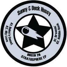Load image into Gallery viewer, Sunny &amp; Deck Hussy - Stratosphere EP  - Knitebreed ‎– BREED 26 - 12&quot; Vinyl
