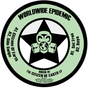 KNIGHTBREED - Worldwide Epidemik - The Citizen Of Earth EP - BREED31 - 12" Vinyl