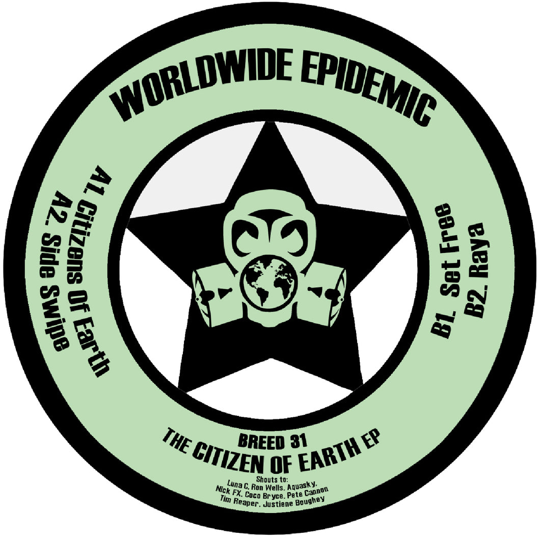 KNIGHTBREED - Worldwide Epidemik - The Citizen Of Earth EP - BREED31 - 12