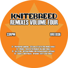 Load image into Gallery viewer, Knitebreed Remixes Volume 4 - inc. Ron Wells &amp; Dj Jedi -Knitebreed ‎– BREED 36 - 12&quot; Orange Vinyl
