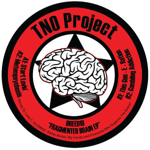 Knitebreed - TNO Project - Fragmented Brain EP -BREED018 -  12" Vinyl