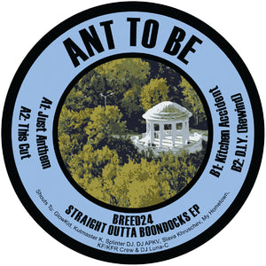 Ant To Be - Straight Outta Boondocks EP - Knitebreed -Breed 024 - 12" Vinyl