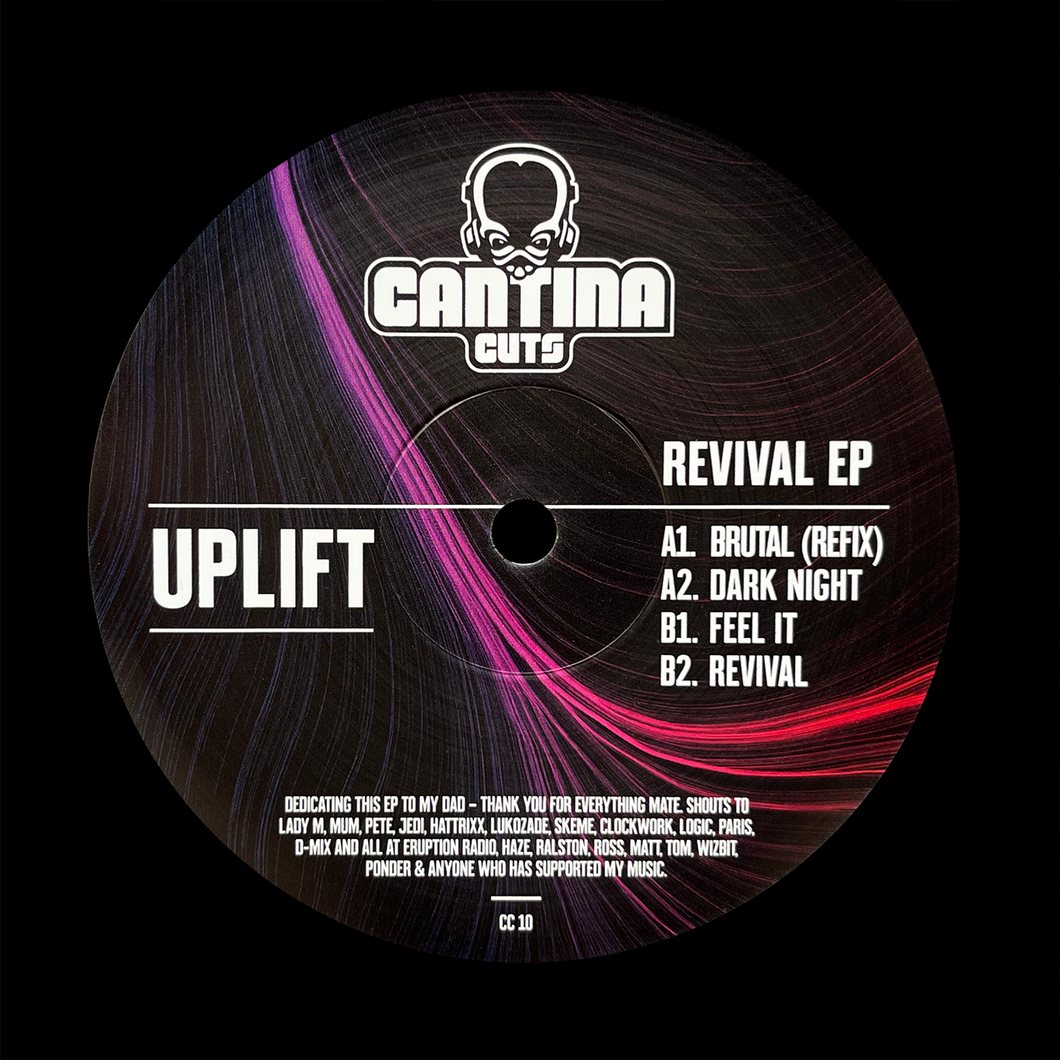 Cantina Cuts - Revival EP - Uplift  - CC10 - 4 track - 12