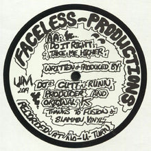 Load image into Gallery viewer, Faceless Productions- Lucy EP - Cut n Runn, DJ Wizzkid Producer FC 003 repress