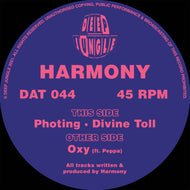 Deep Jungle -  Harmony - Oxy Ft Peppa / Photing / Divine Toll - DAT 044 - 12