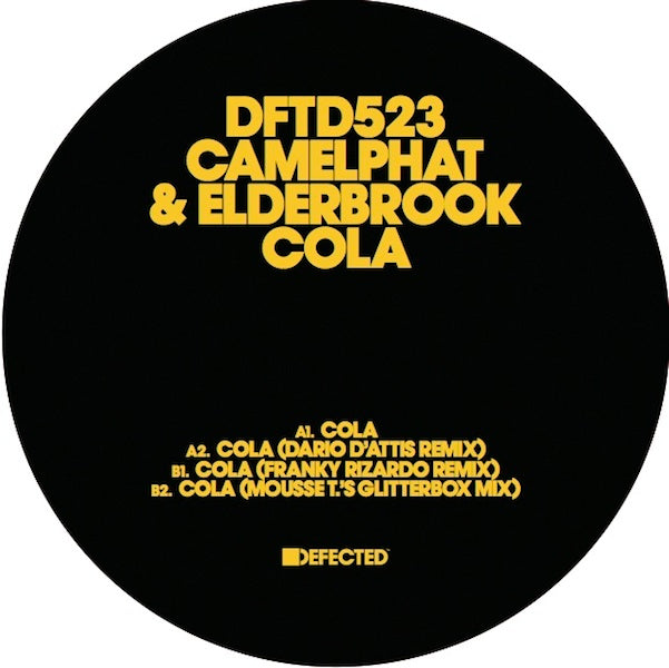 CamelPhat & Elderbrook - Cola - Defected - DFTD523 -12