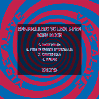 Brainkillers Vs Lewi Cifer - Dark Moon/Crackhead - Kemet Music - DJLEWI05 - 12