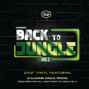 LTD BLUE VINYL TEST PRESSES - DJ SS Presents Back To Jungle Volume 2  - 3x 12" LP - FORMLP026