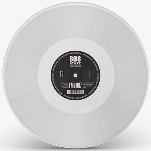 808 STATE IN YER FACE - BICEP REMIXES - Feel My Bicep  Recs - White Vinyl Repress - FMB007WHITE
