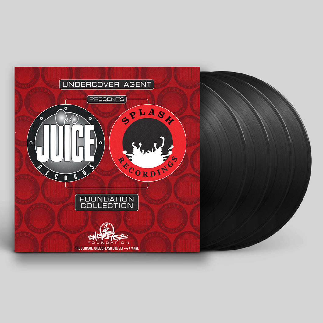 Undercover Agent Juice / Splash Foundation Collection  - Suburban Base Records- SUBBASELP7 - 4 x 12