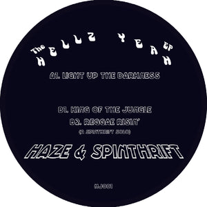 Hella Jungle - Haze & Spinthrift - The Hellz Yeah EP -12" Vinyl - HJ01